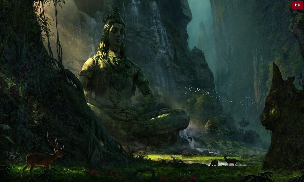 Lord Shiva Yoga Wallpapers - Shiv Hd Wallpaper For Pc , HD Wallpaper & Backgrounds