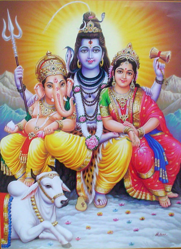 Lord Shiva Family Hd Wallpapers - Shiv God Wallpaper Hd , HD Wallpaper & Backgrounds