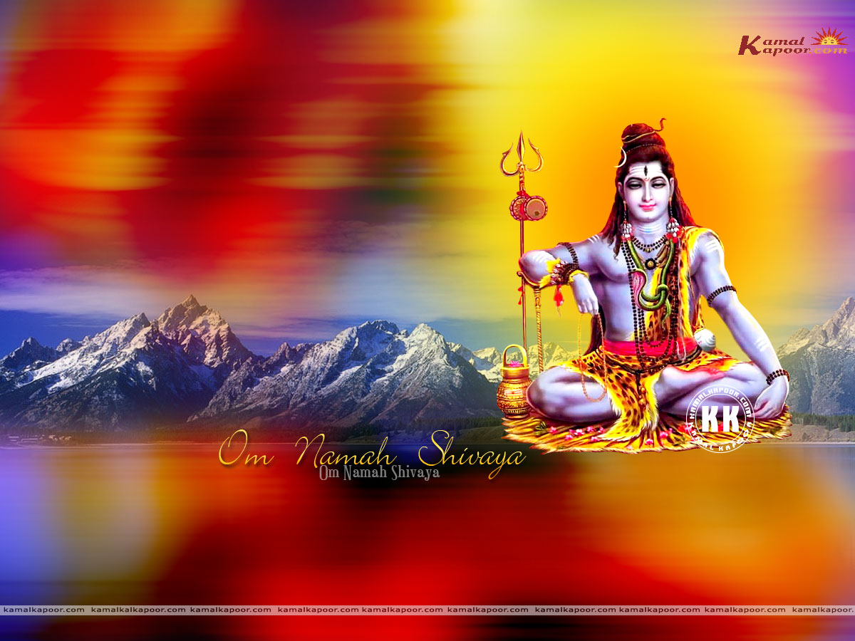 Download Wallpaper - Background Om Namah Shivaya , HD Wallpaper & Backgrounds