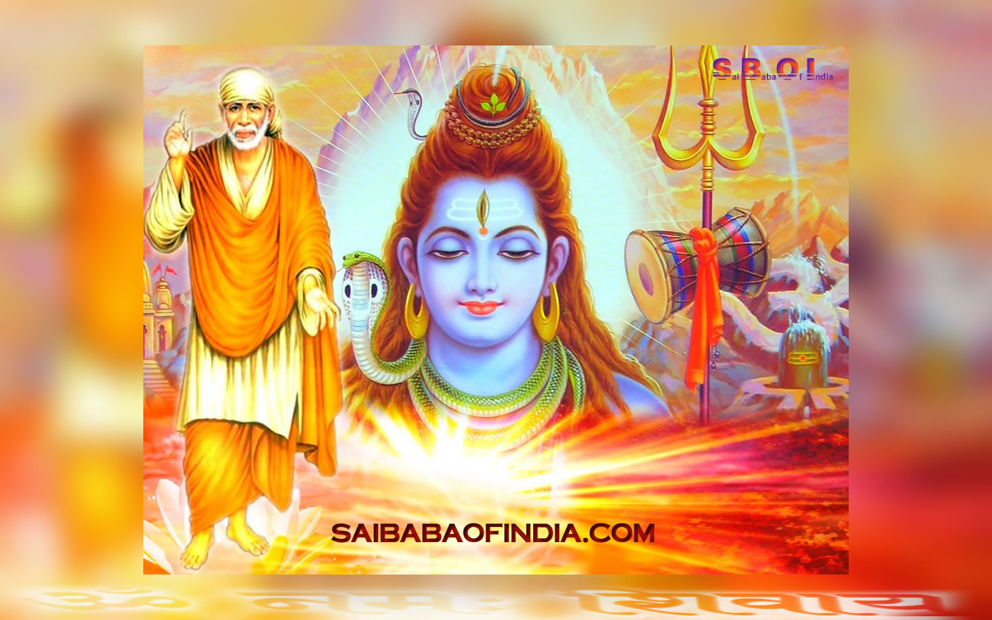 Shirdi Sai Shiv God , HD Wallpaper & Backgrounds