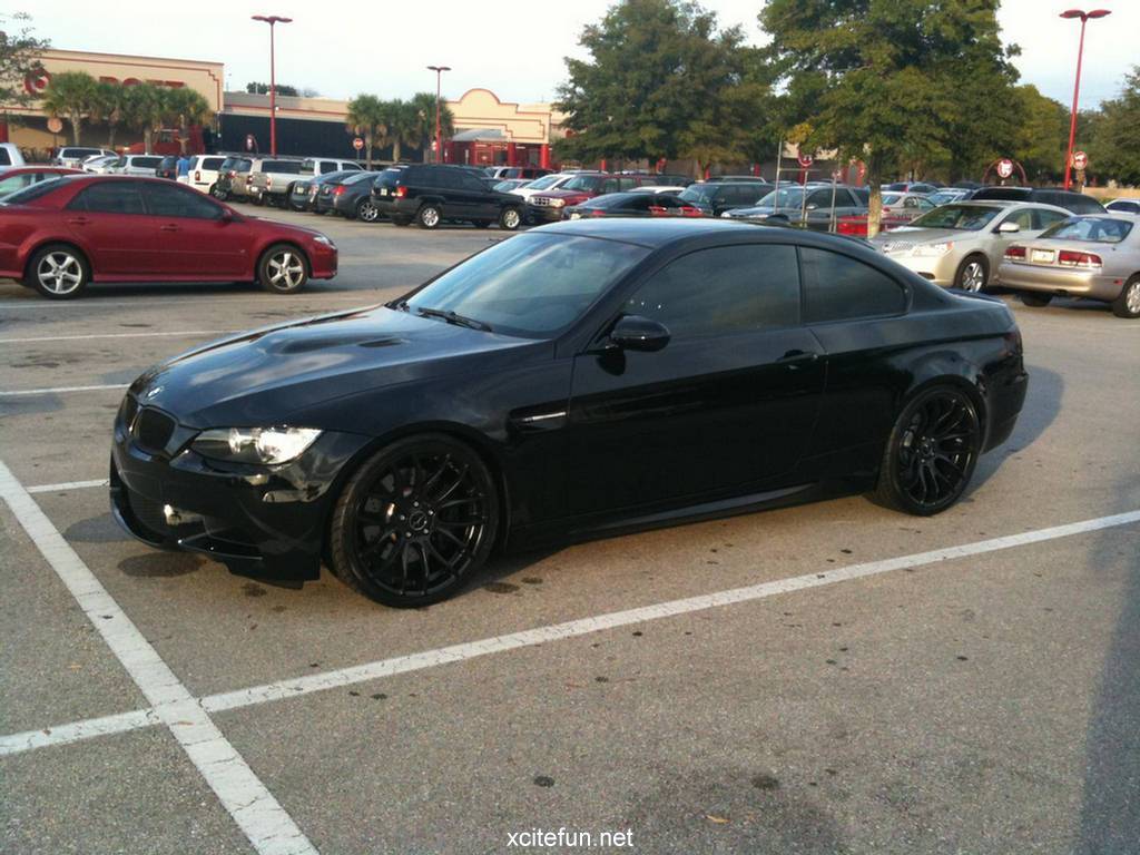 Jet Black E92 Bmw M3 Car Wallpapers 2010 Xcitefun Net - 2009 Bmw M3 Black , HD Wallpaper & Backgrounds