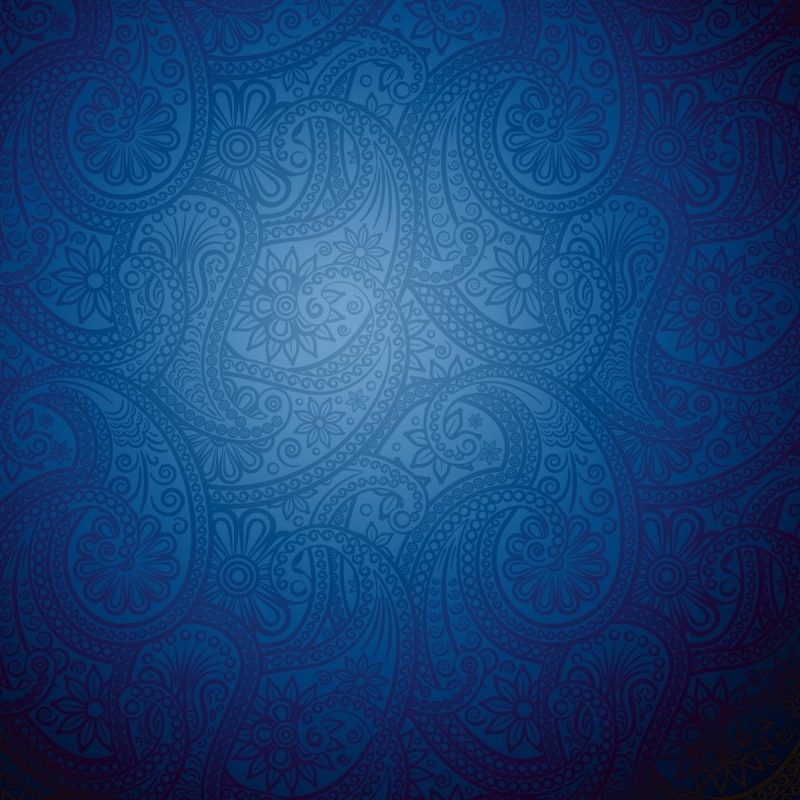 10 Best Dark Blue Hd Background Full Hd 1080p For Pc - Blue Paisley Pattern Background , HD Wallpaper & Backgrounds