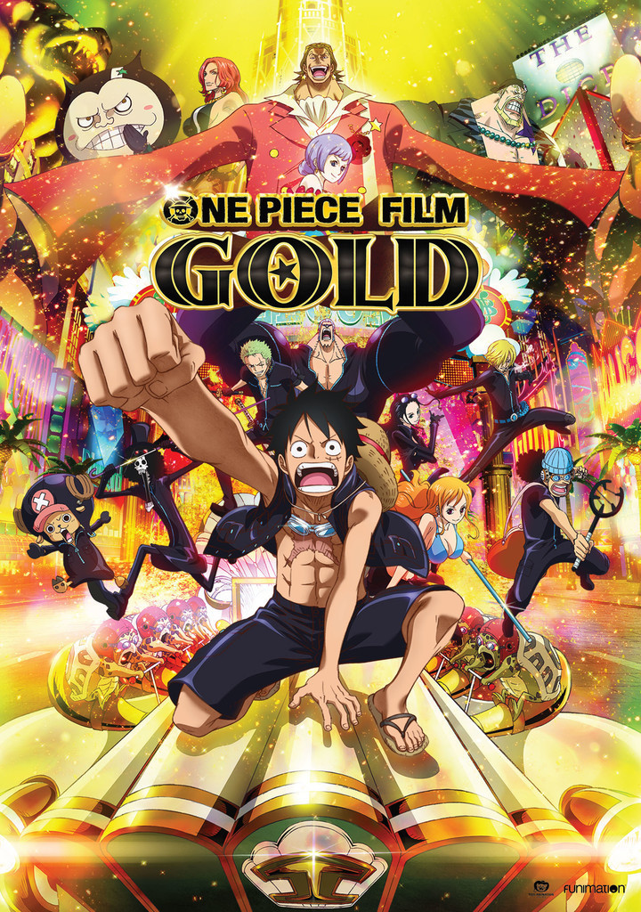 Animasi Kartun Super Keren Yang Wajib Ditonton - One Piece Film Gold Dvd , HD Wallpaper & Backgrounds