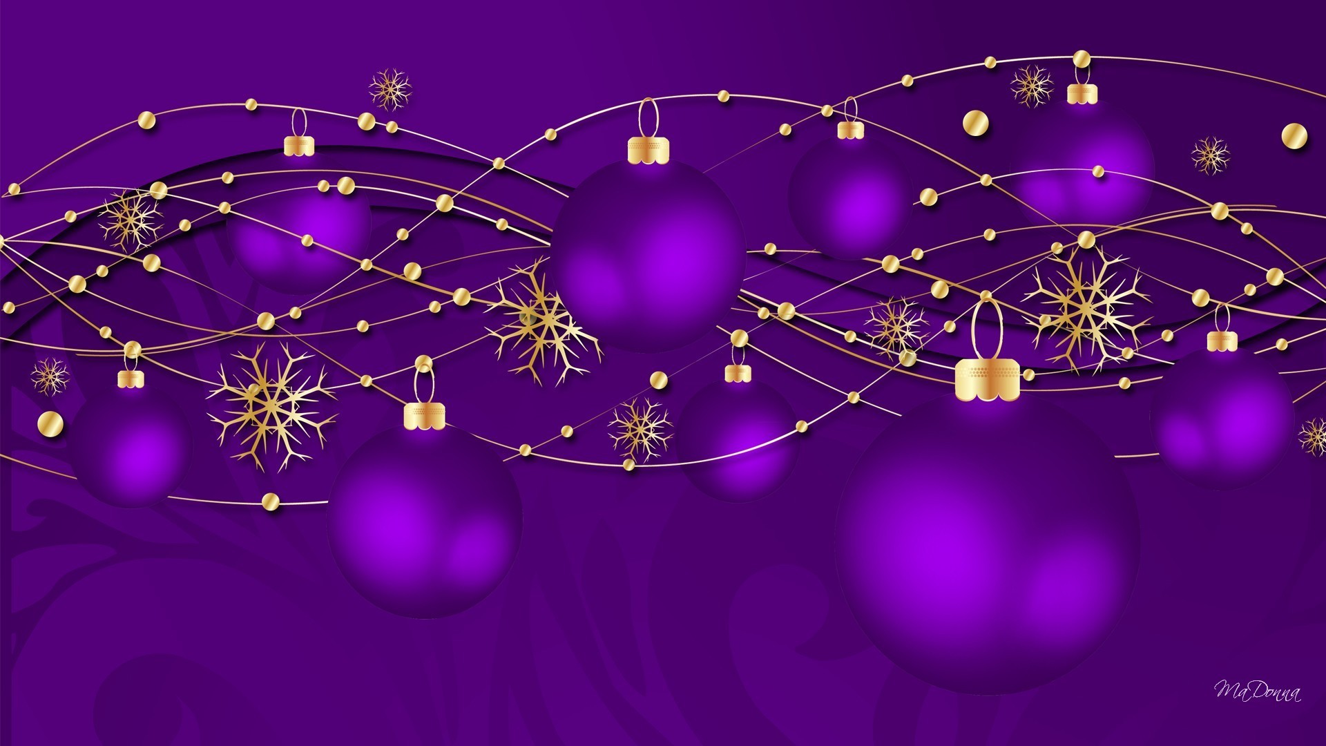 Luxury Of Purple Wallpaper - Violet Christmas Card Template , HD Wallpaper & Backgrounds
