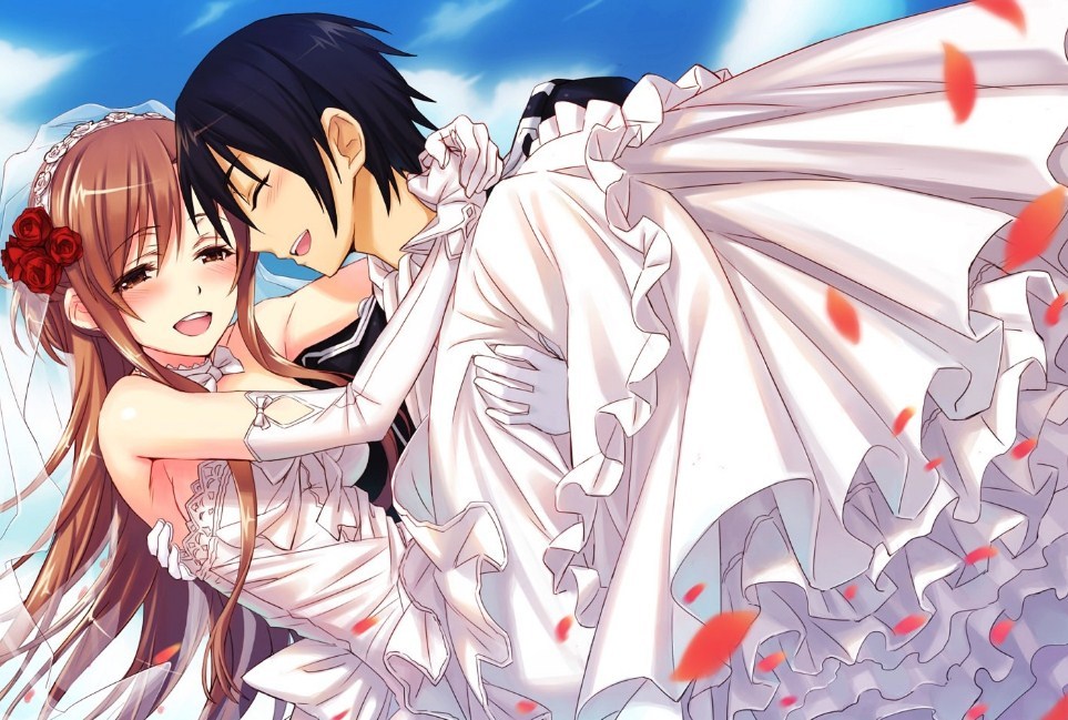  Gambar  Kartun Keren Dan Romantis Sword Art Online Kirito 