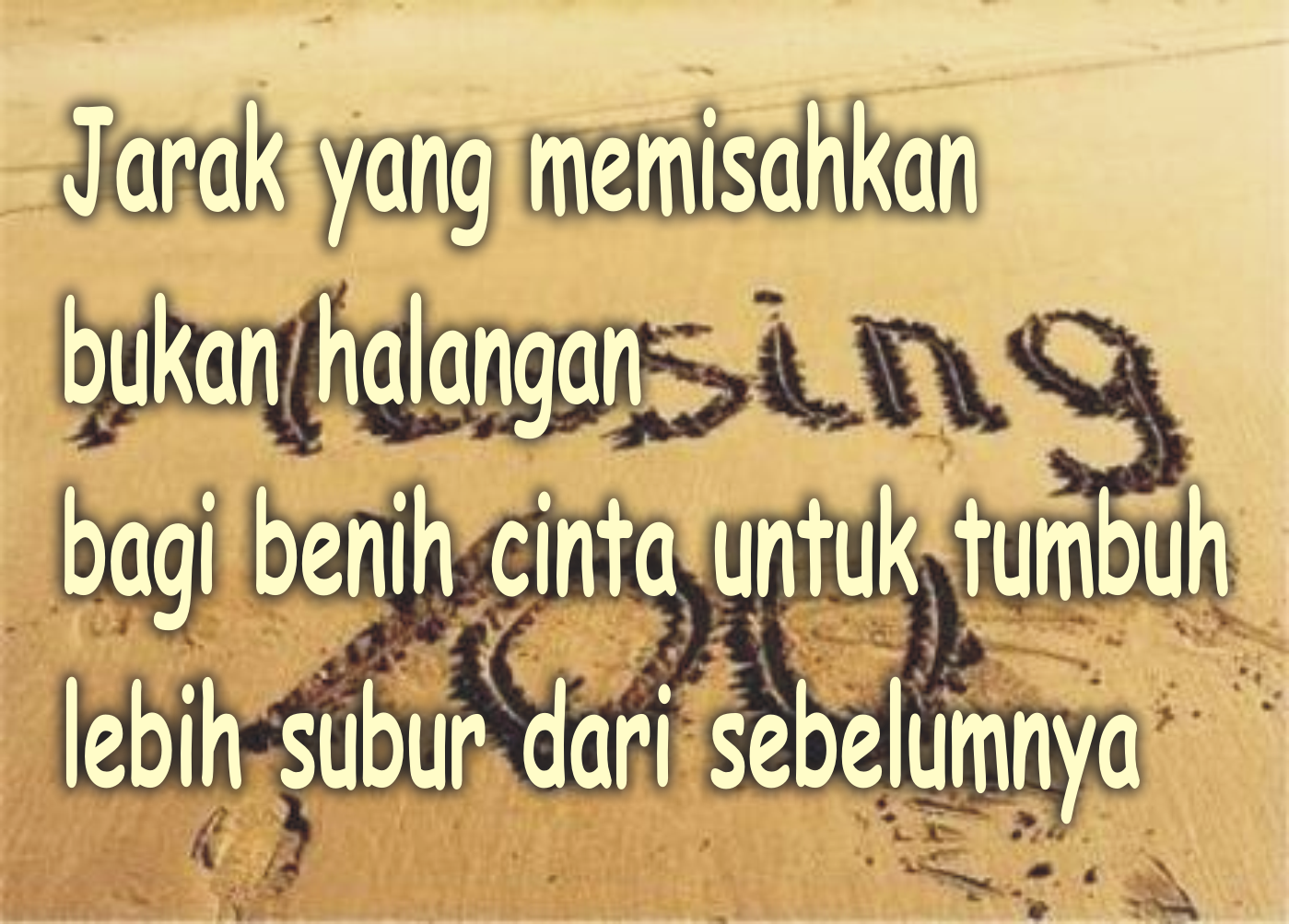 Kata Kata Penyemangat Buat Hubungan Ldr Terbaru - Missing You Quotes , HD Wallpaper & Backgrounds