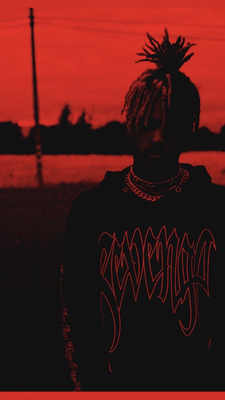 Wallpaper Lockscreen - Xxxtentacion Red , HD Wallpaper & Backgrounds