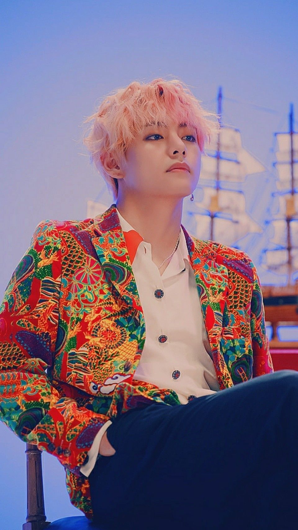 #v Lockscreen // Wallpaper Bts X Dispatch Behind Scenes - Kim Taehyung Idol , HD Wallpaper & Backgrounds