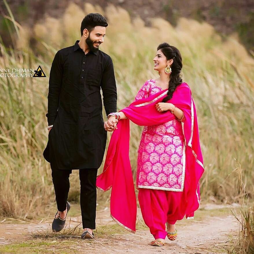 ❤❤❤ - Punjabi Couple Pics Unmarried , HD Wallpaper & Backgrounds