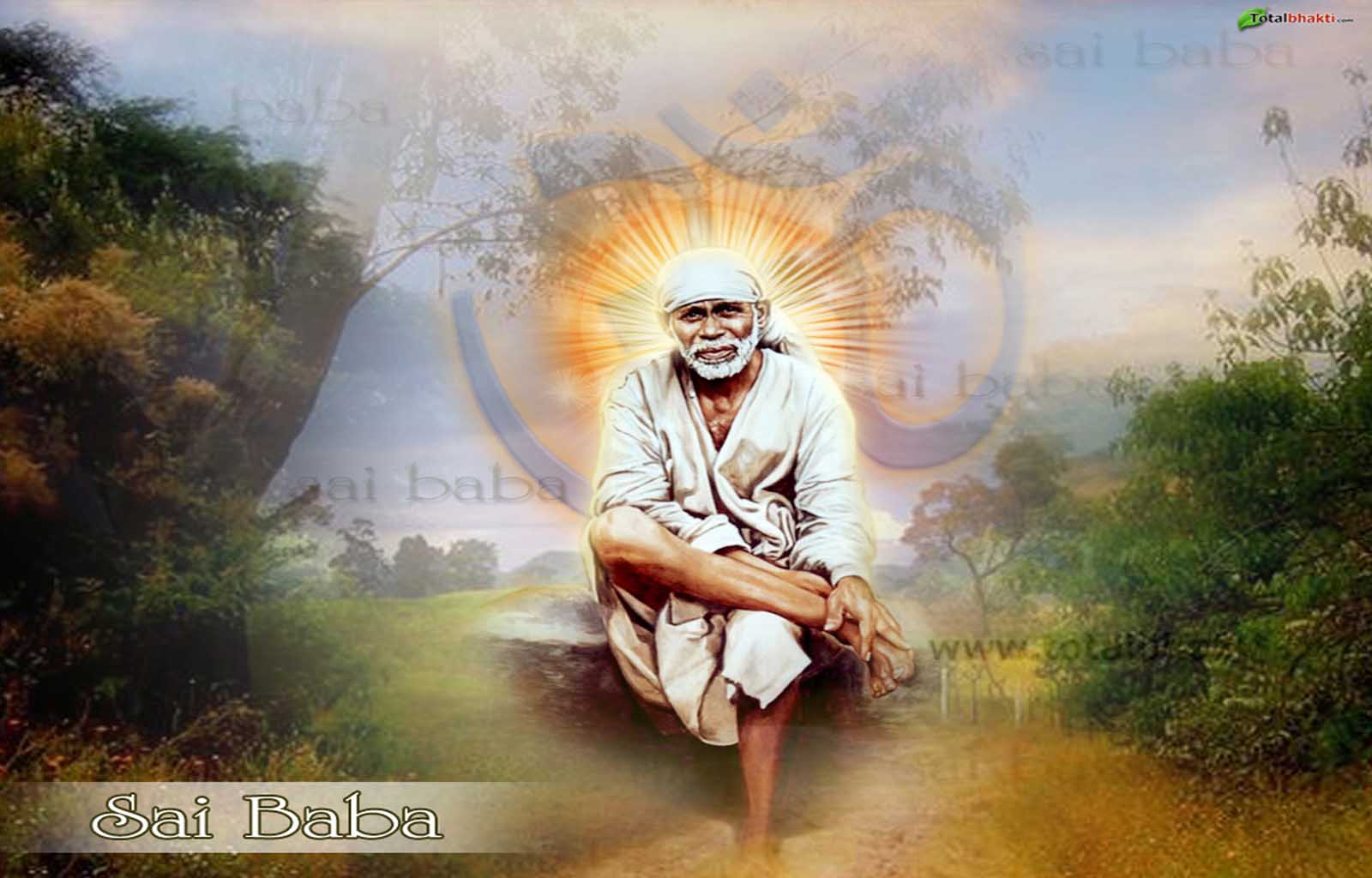Saibaba Pictures Wallpaper - Sai Baba Wallpaper Full Size , HD Wallpaper & Backgrounds