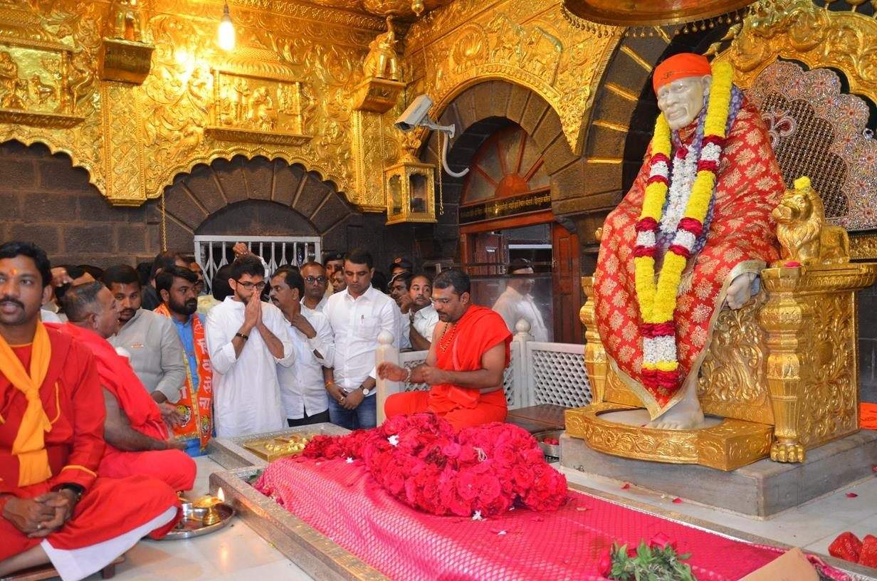 Shri Saibaba Sansthan Interior - Saibaba Sansthan , HD Wallpaper & Backgrounds