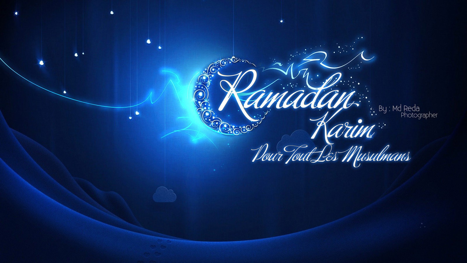 Ramadan Kareem Hd Wallpapers - Ramadan Blue , HD Wallpaper & Backgrounds
