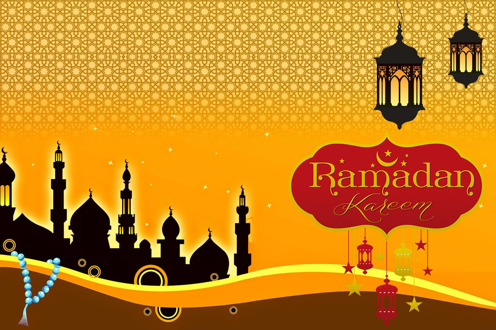 Happy Ramadan Ramzan Mubarak Hd Wallpapers Desktop - Ramadan Vector , HD Wallpaper & Backgrounds