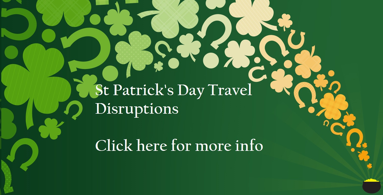 Passenger Notice St Patrick's Day Travel Disruption - St Patricks Day Desktop Background , HD Wallpaper & Backgrounds