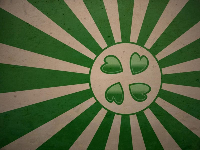 St Patrick's Day Cool Hd Wallpaper - Tokugawa Japan Flag , HD Wallpaper & Backgrounds