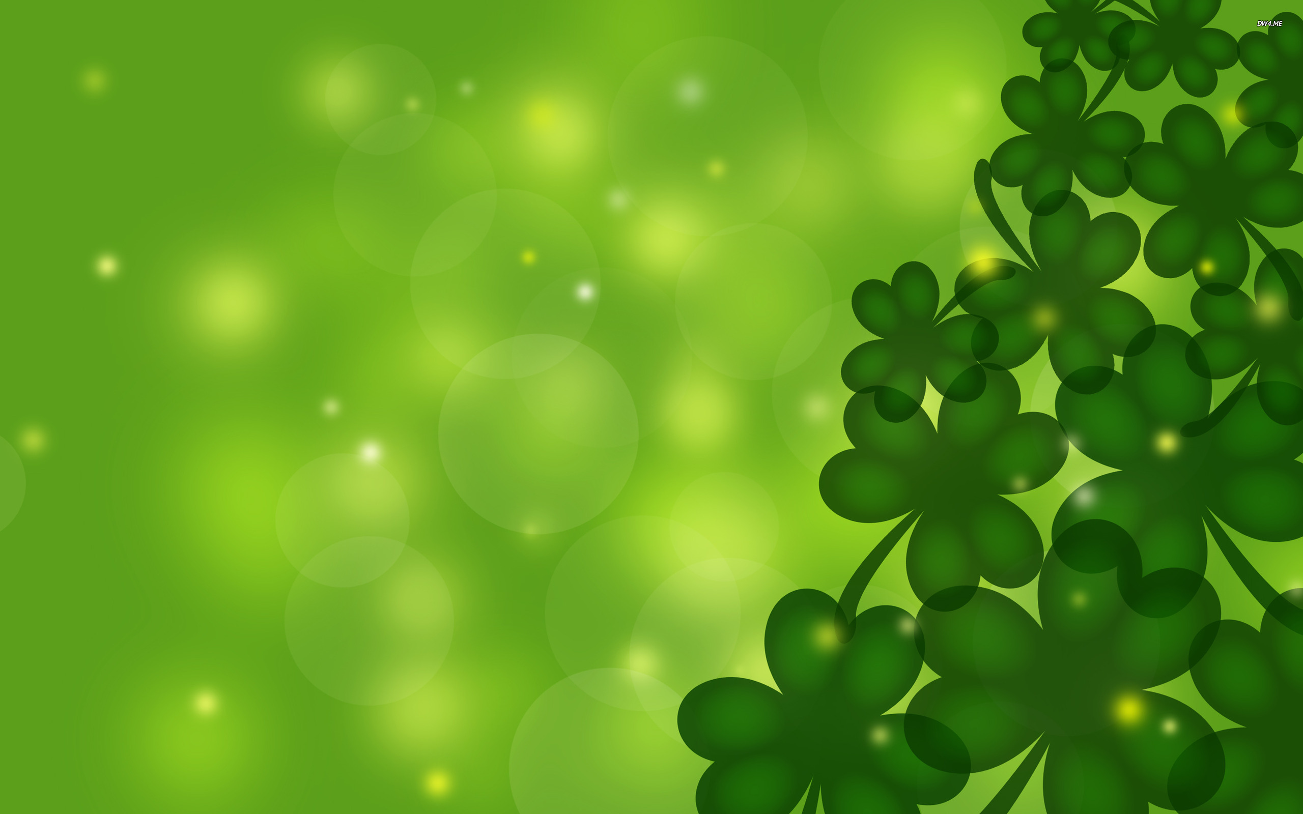 Shamrock - Illustration , HD Wallpaper & Backgrounds