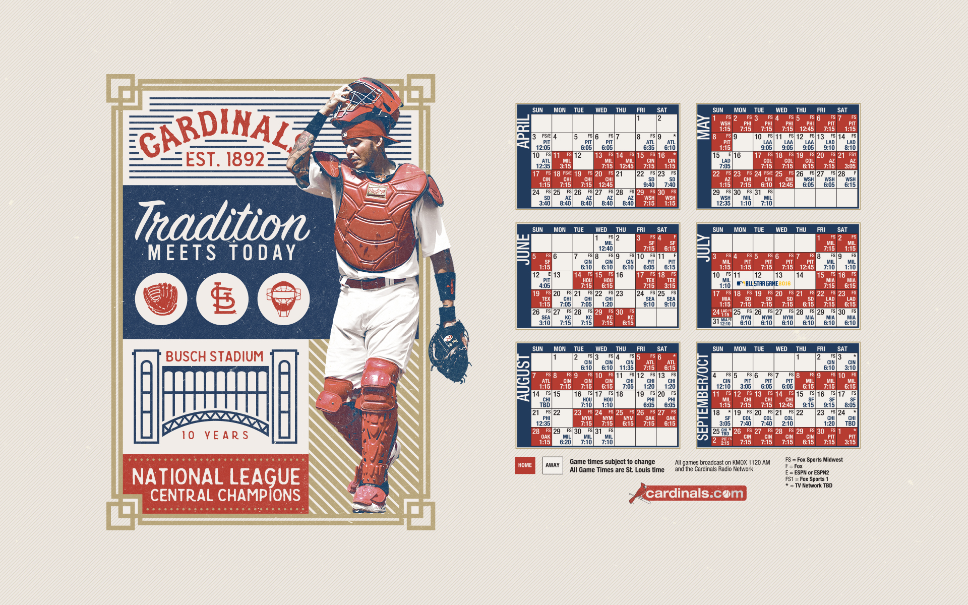 Cardinals Baseball Schedule , HD Wallpaper & Backgrounds