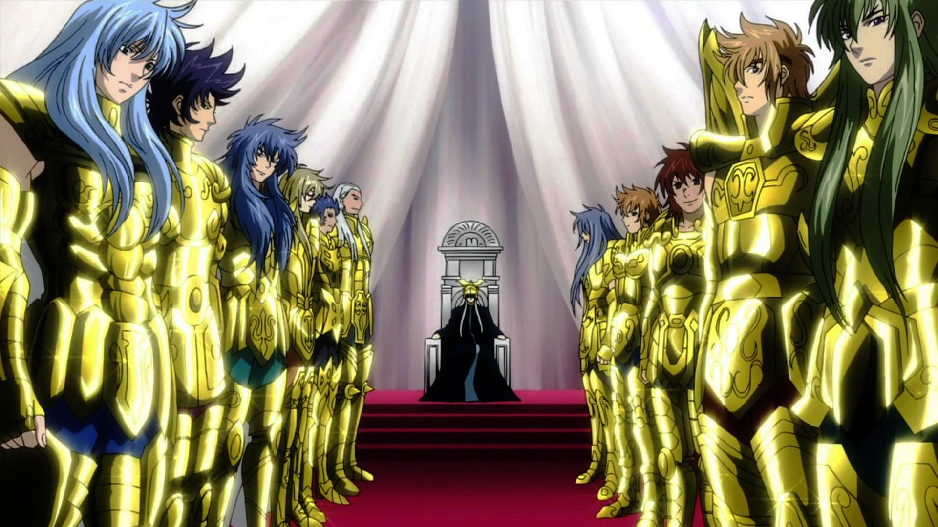 Saint Seiya - Gold Saint Lost Canvas , HD Wallpaper & Backgrounds