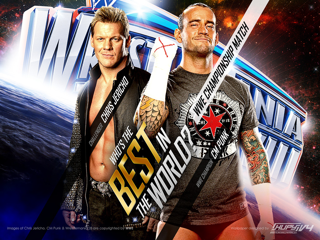 New Road To Wrestlemania - Cm Punk Vs Chris Jericho Wrestlemania 28 , HD Wallpaper & Backgrounds