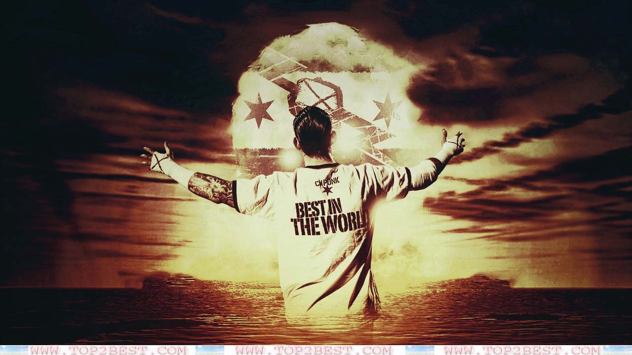 Cm Punk Best In The World Wallpaper - Cm Punk Back Best In The World , HD Wallpaper & Backgrounds