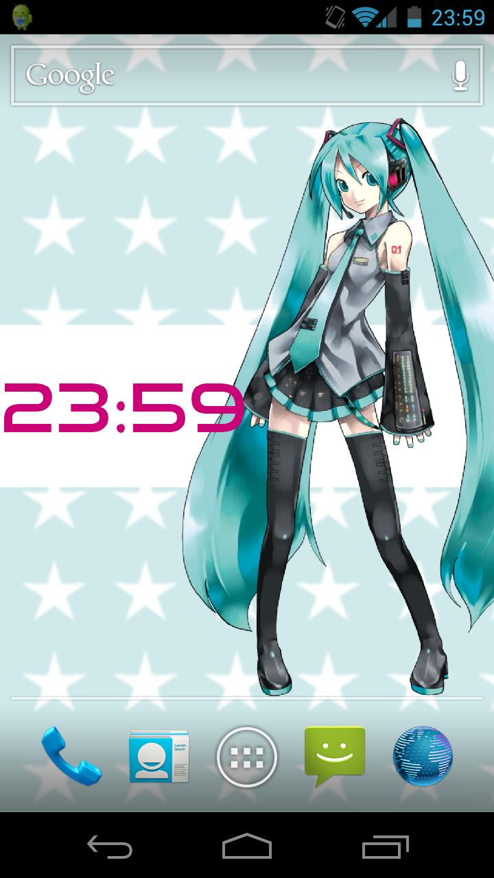 Hatsune Miku Live Wallpaper Apk - Hatsune Miku Poster , HD Wallpaper & Backgrounds