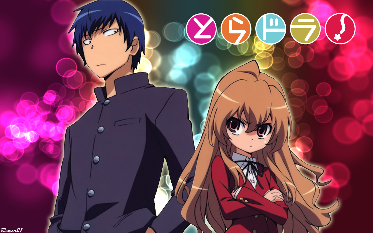 Toradora Wallpaper - Best Couples Cosplay Outfits Anime , HD Wallpaper & Backgrounds