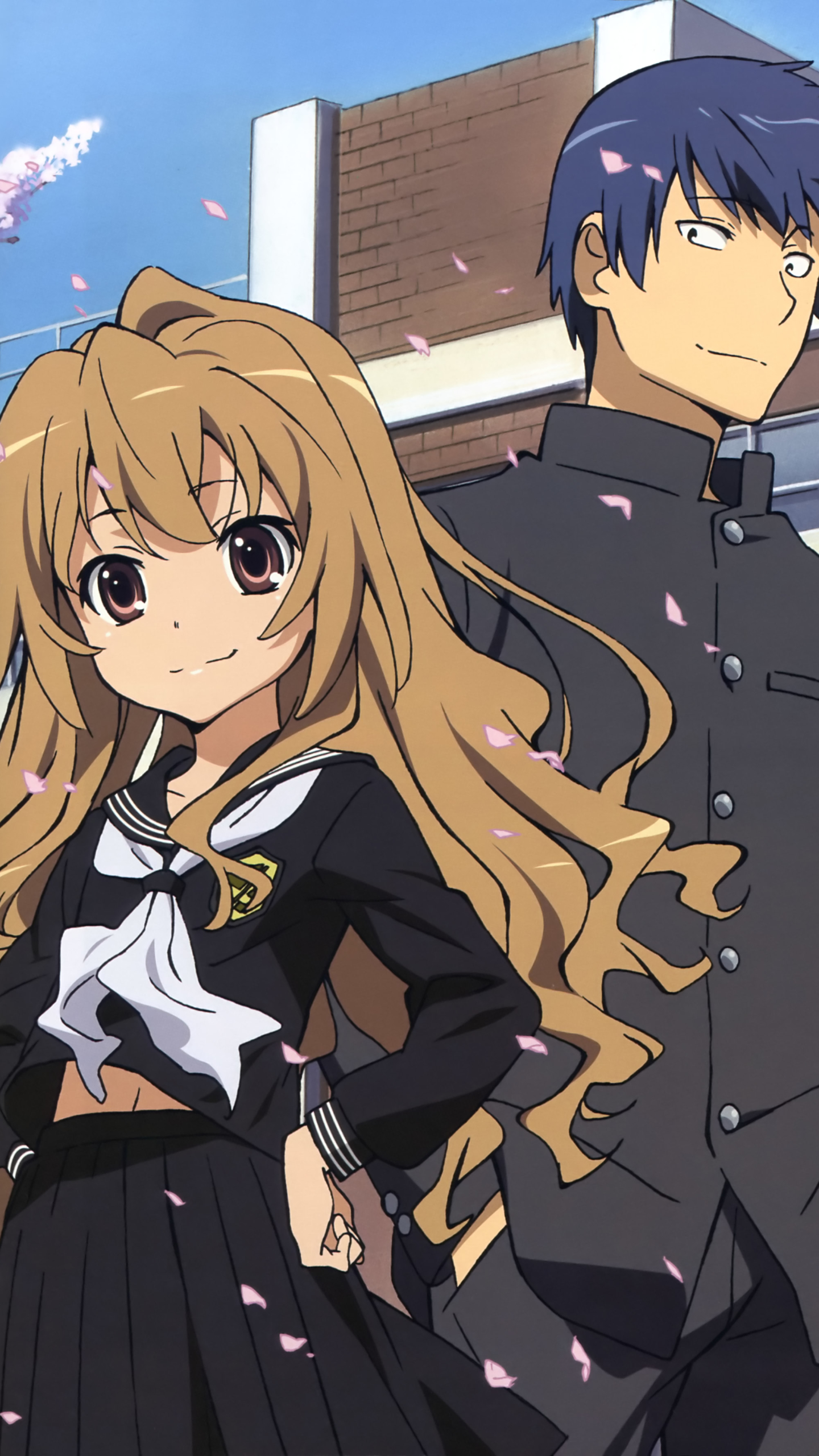 Anime / Toradora Mobile Wallpaper - Anime To Ra Do Ra , HD Wallpaper & Backgrounds