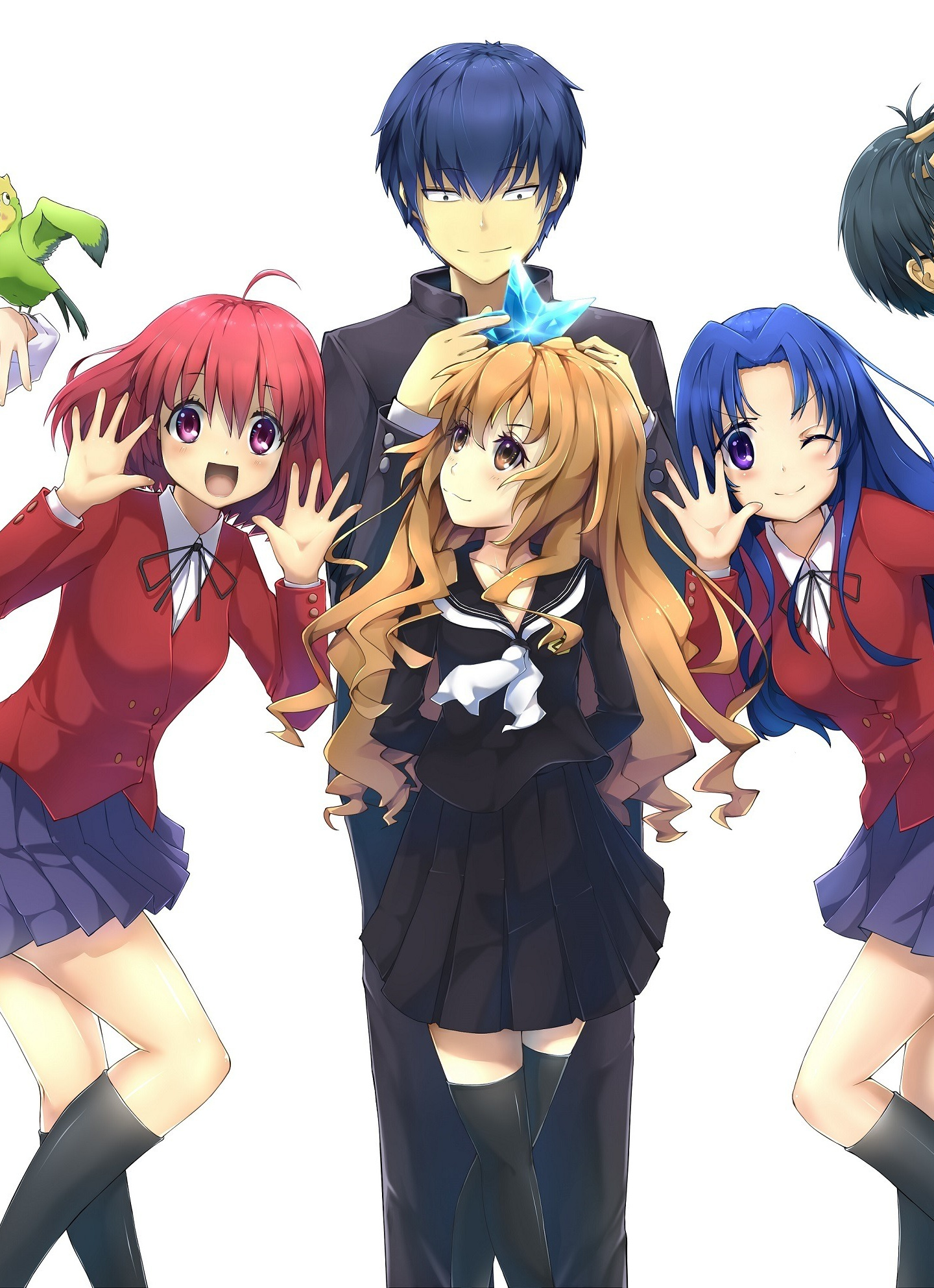 Toradora , Anime, Characters, Wallpaper - Toradora Wallpaper 4k Android , HD Wallpaper & Backgrounds