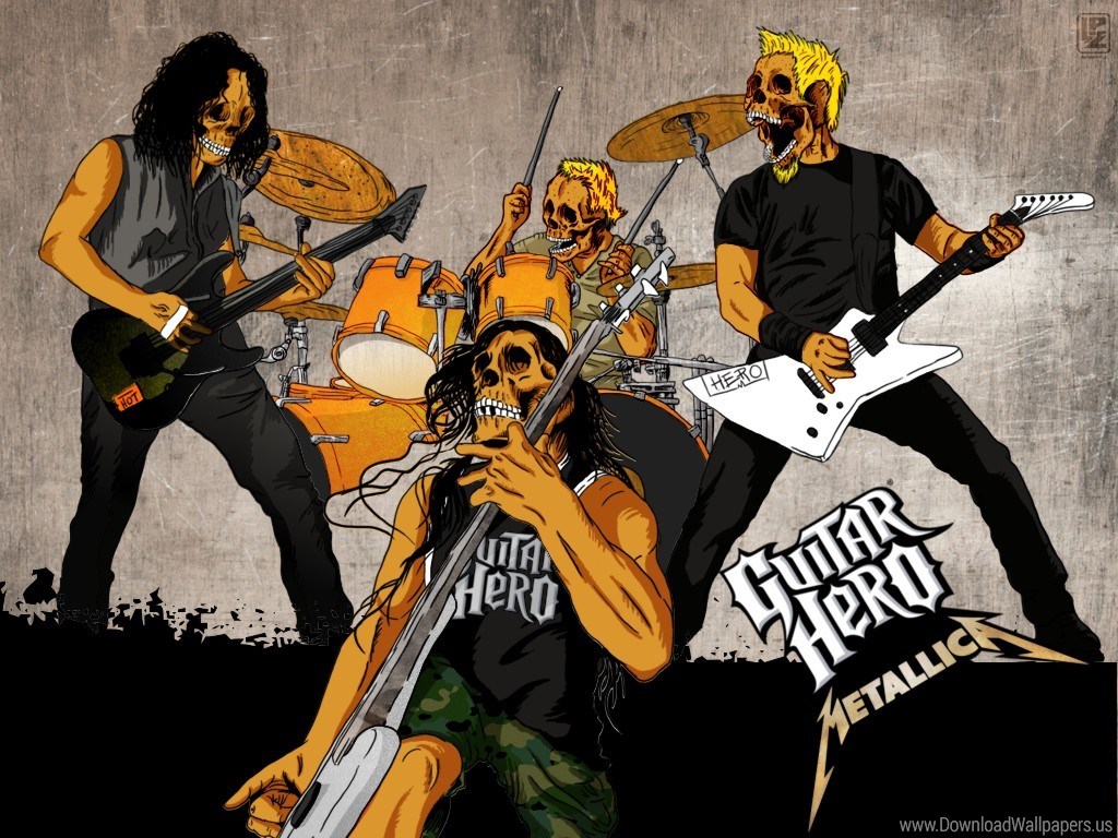 Metallica Guitar Hero , HD Wallpaper & Backgrounds
