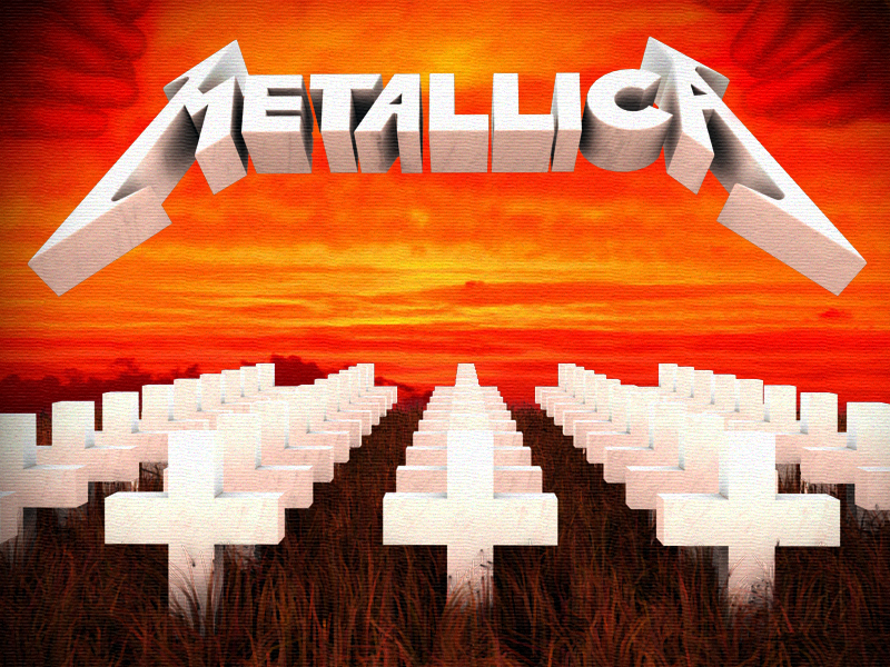 Metallica Master Of Puppets Wallpaper , HD Wallpaper & Backgrounds