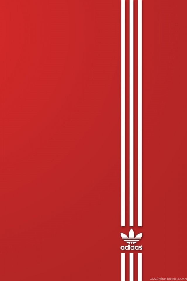 Iphone 4s, 4 Adidas Wallpapers Hd, Desktop Backgrounds - Adidas Iphone Wallpaper Red , HD Wallpaper & Backgrounds