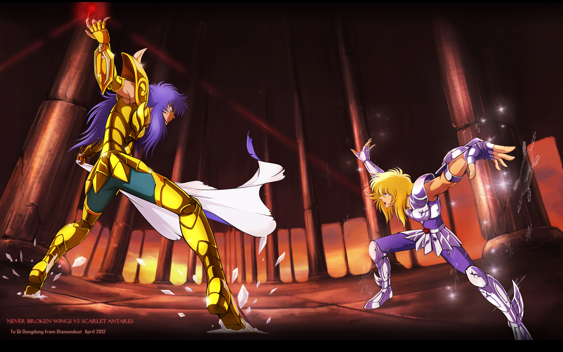 Saint Seiya Wallpaper - Saint Seiya Fondo De Pantalla , HD Wallpaper & Backgrounds
