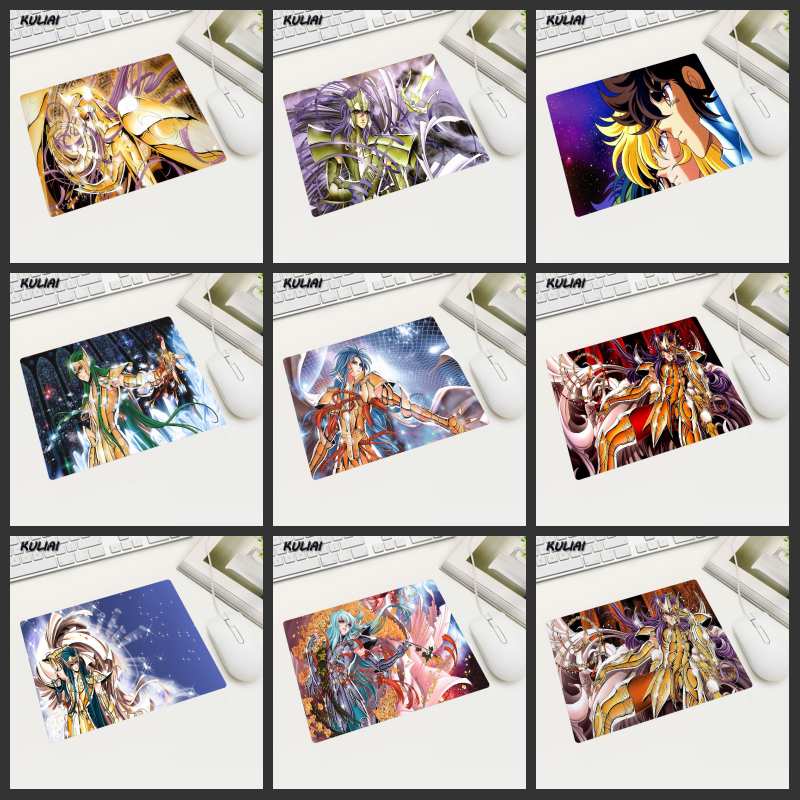 Xgz Classic Saint Seiya Anime Wallpaper Mouse Pad Rectangular - Mousepad , HD Wallpaper & Backgrounds