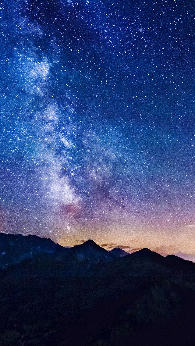 Una Noche Llena De Estrellas ^^ - Starry Night Sky Phone , HD Wallpaper & Backgrounds