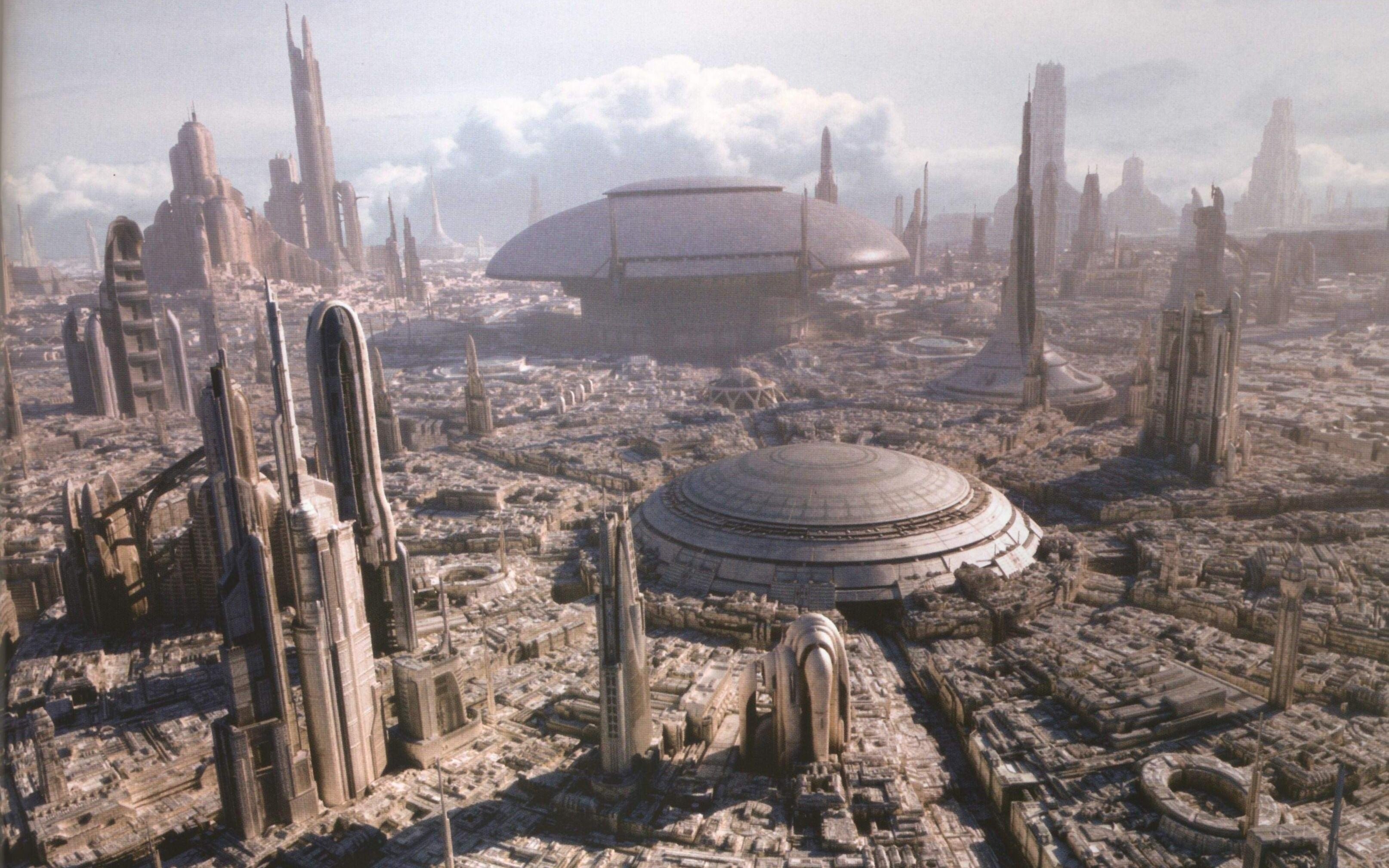 Alienigena, Mobile, Scifi,ciudad,download, Hd Tumblr - Star Wars Coruscant 4k , HD Wallpaper & Backgrounds