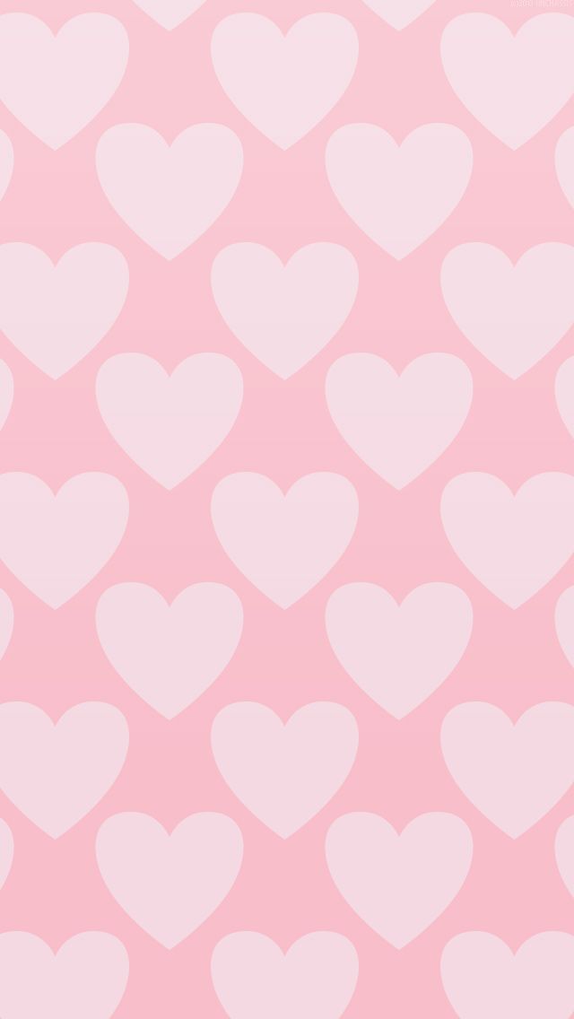 Fondo Corazones Rosa Pink Wallpaper Heart, Pastel Iphone , HD Wallpaper & Backgrounds