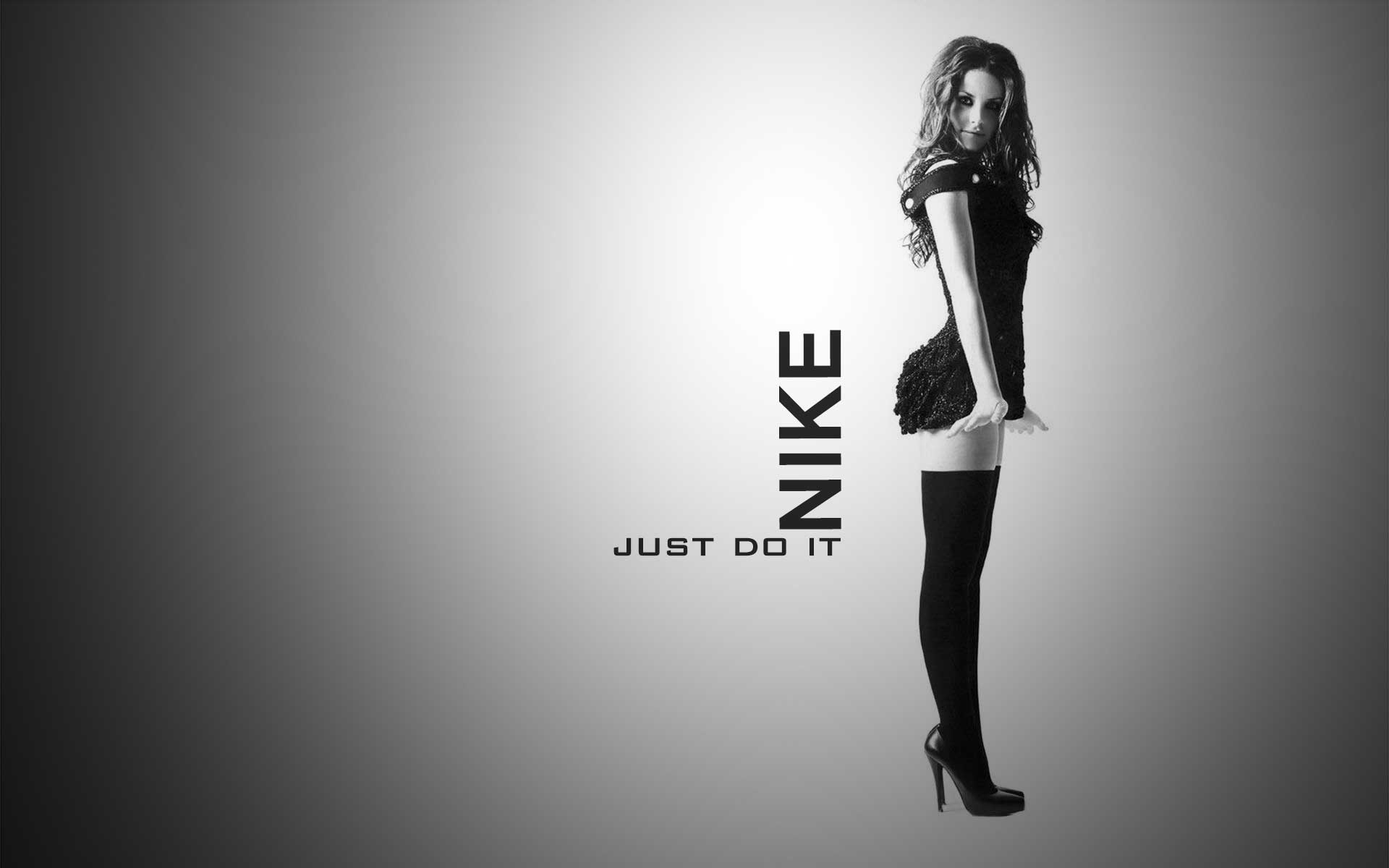 Nike Just Do It Wallpaper Photo - Nike Just Do It Girl , HD Wallpaper & Backgrounds