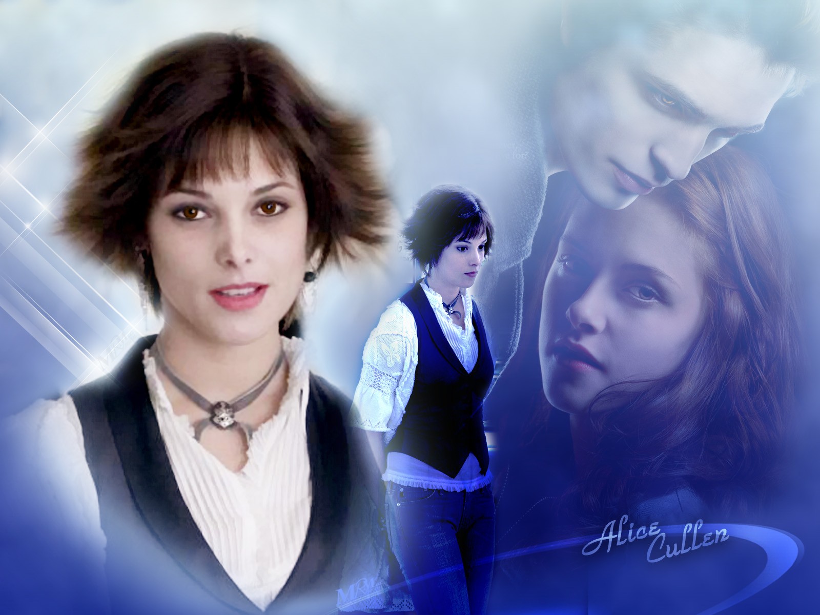 Wallpapers Hd Alice Cullen Crepsculo Todo Para Chicas - Drawing Edward And Bella Twilight , HD Wallpaper & Backgrounds