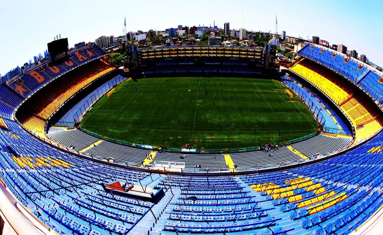 Green And Blue Stadium, La Bombonera, Boca Juniors - Estadio De San Telmo , HD Wallpaper & Backgrounds