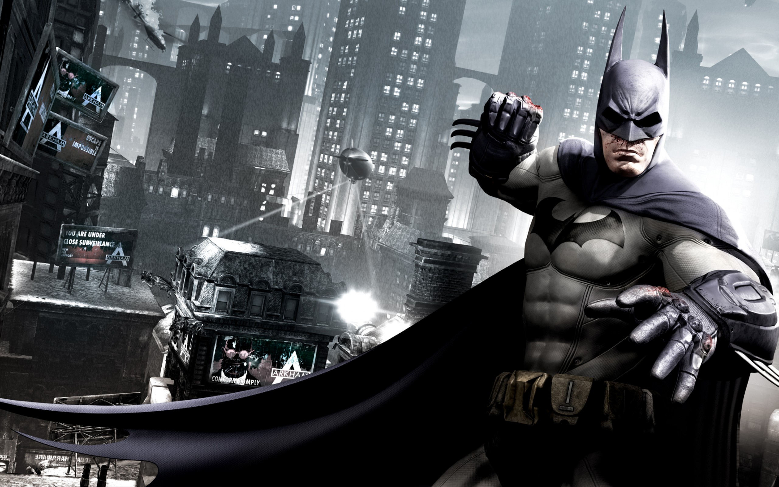 Arkham Origins Blackgate Hd Wallpaper - Batman Arkham City , HD Wallpaper & Backgrounds