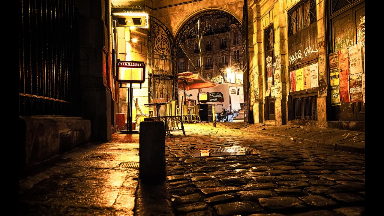 Photo Editor Wallpaper Hd - Paris Streets At Night , HD Wallpaper & Backgrounds