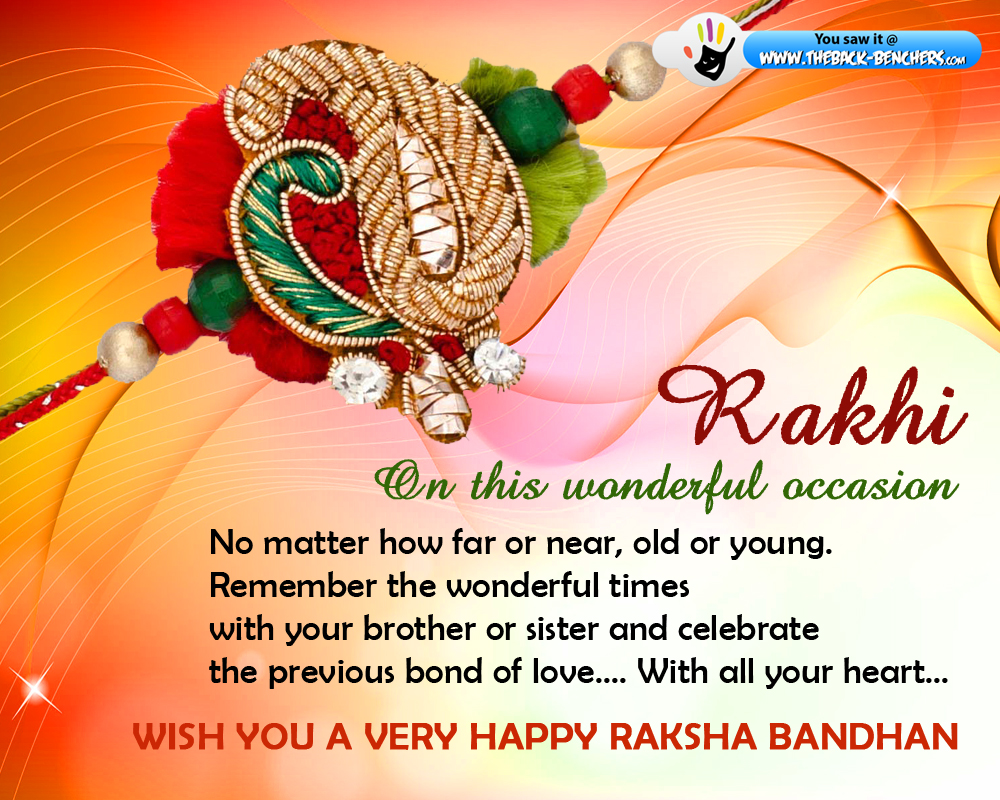 Download - Happy Raksha Bandhan Quotation , HD Wallpaper & Backgrounds