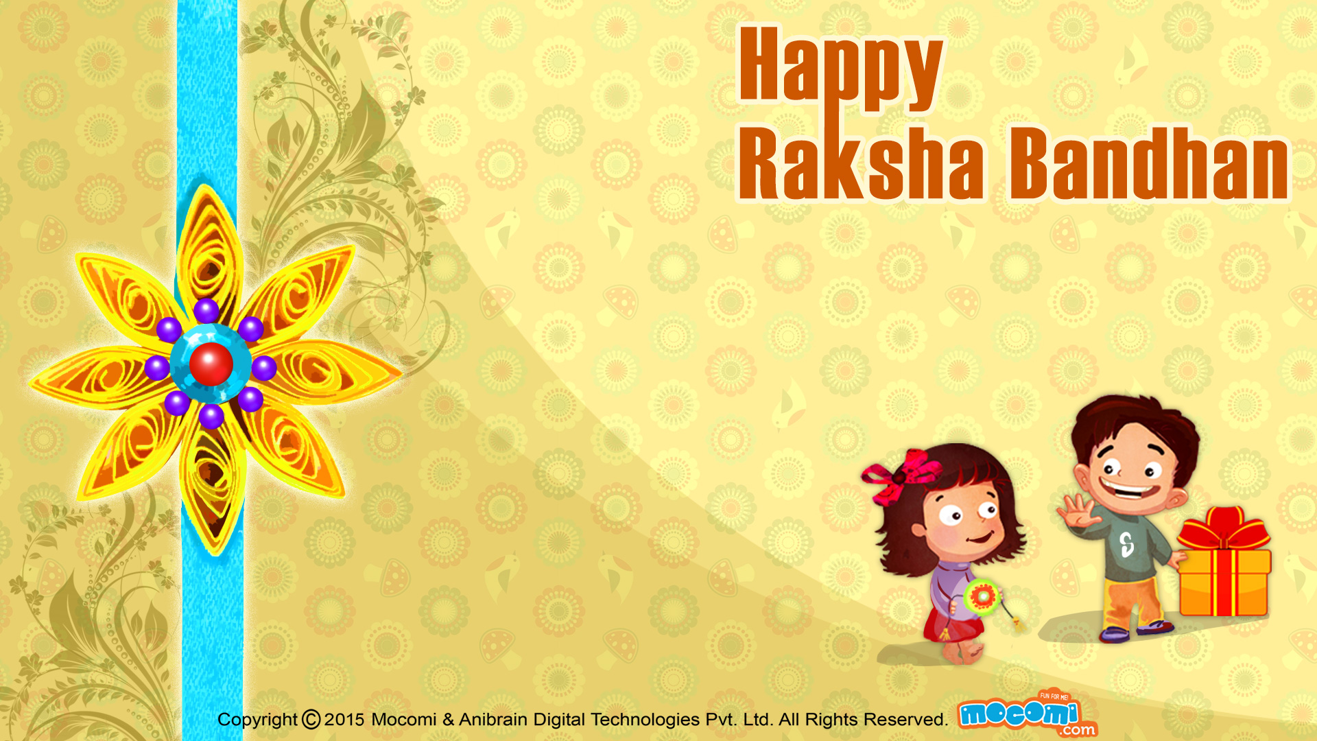 Happy Raksha Bandhan - Salud En El Trabajo , HD Wallpaper & Backgrounds