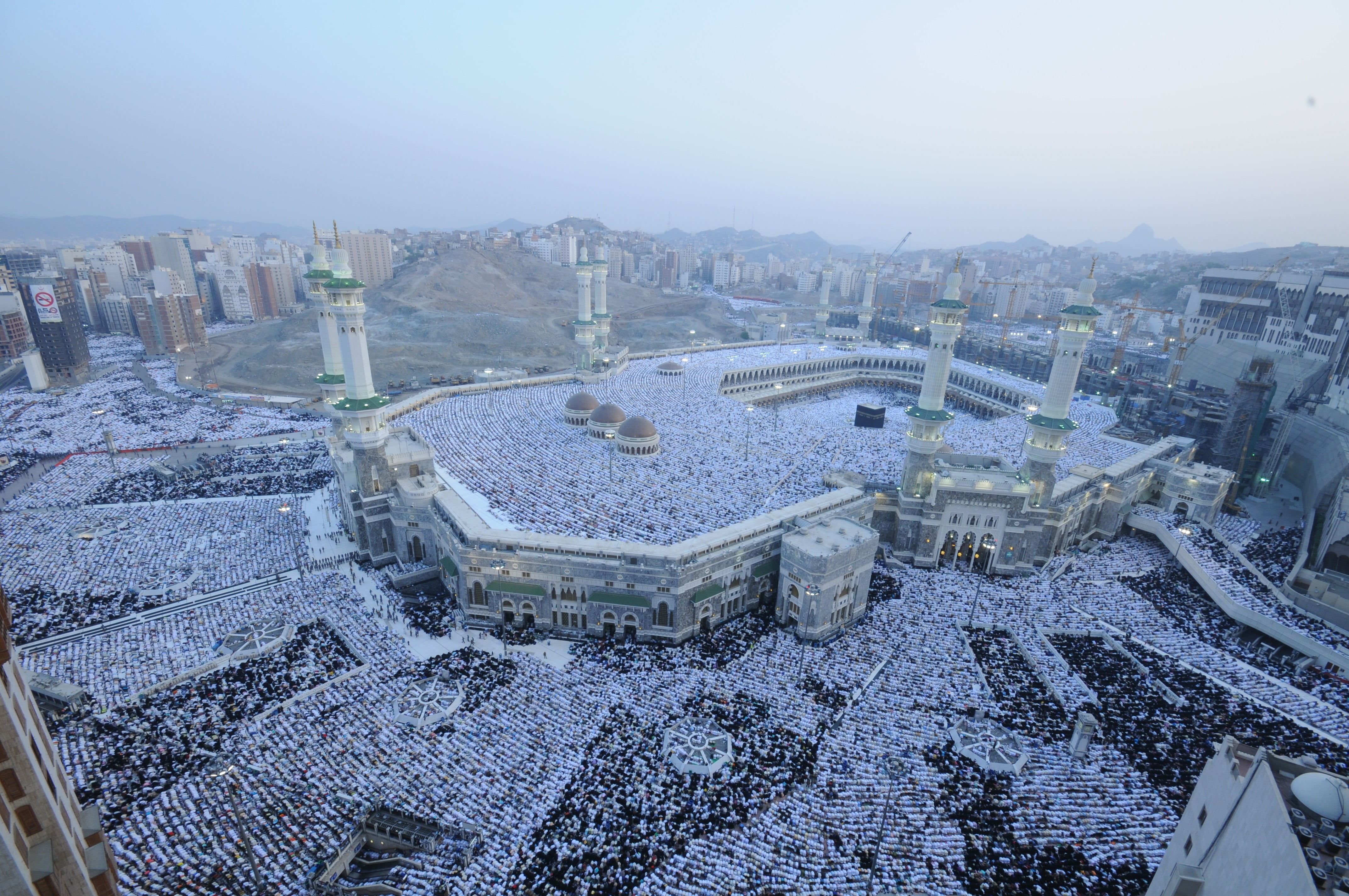 Aerial Photography Of Kaaba Mecca Hd Wallpaper - Masjid Al Haram Full , HD Wallpaper & Backgrounds