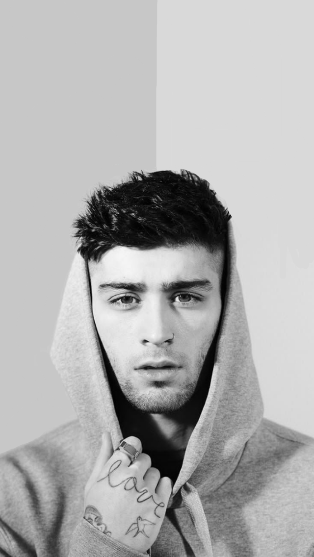 Zayn Malik Black And White , HD Wallpaper & Backgrounds