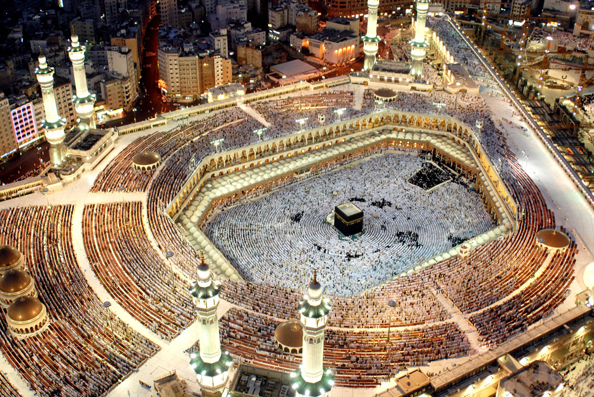 Kaba Hd Wallpaper, Kaba Night Desktop Background - Beautiful Picture Of Hajj , HD Wallpaper & Backgrounds