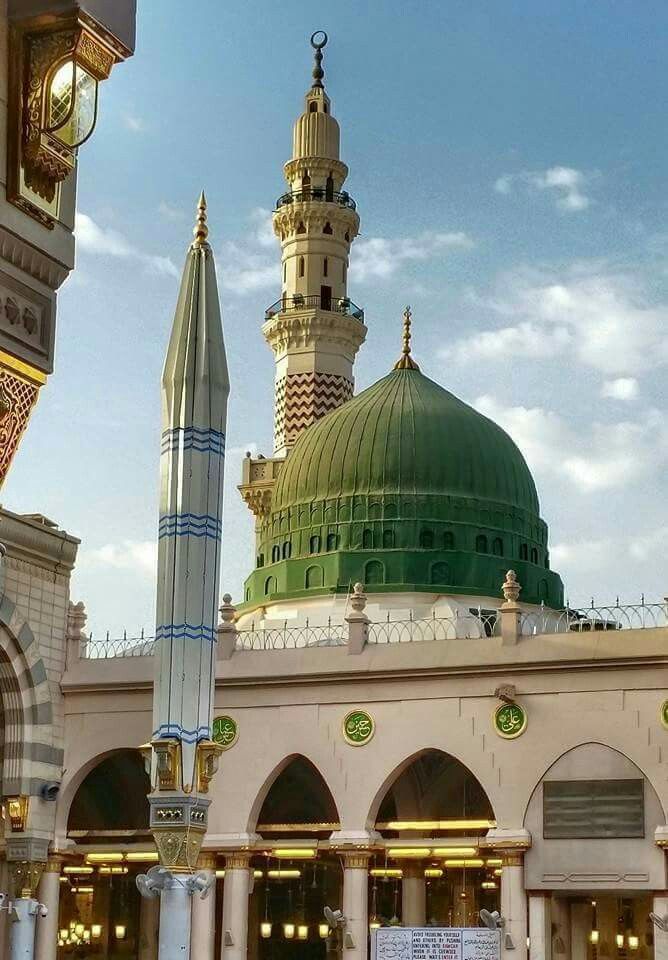 Beautiful Masjid Nabvi Picture http://wallpapers.ae 