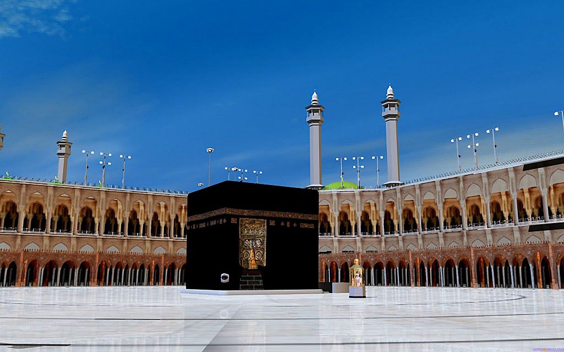 Islamic Khana Kabah Khana Kaaba Macca Mecca Makkah Background Foto Ka