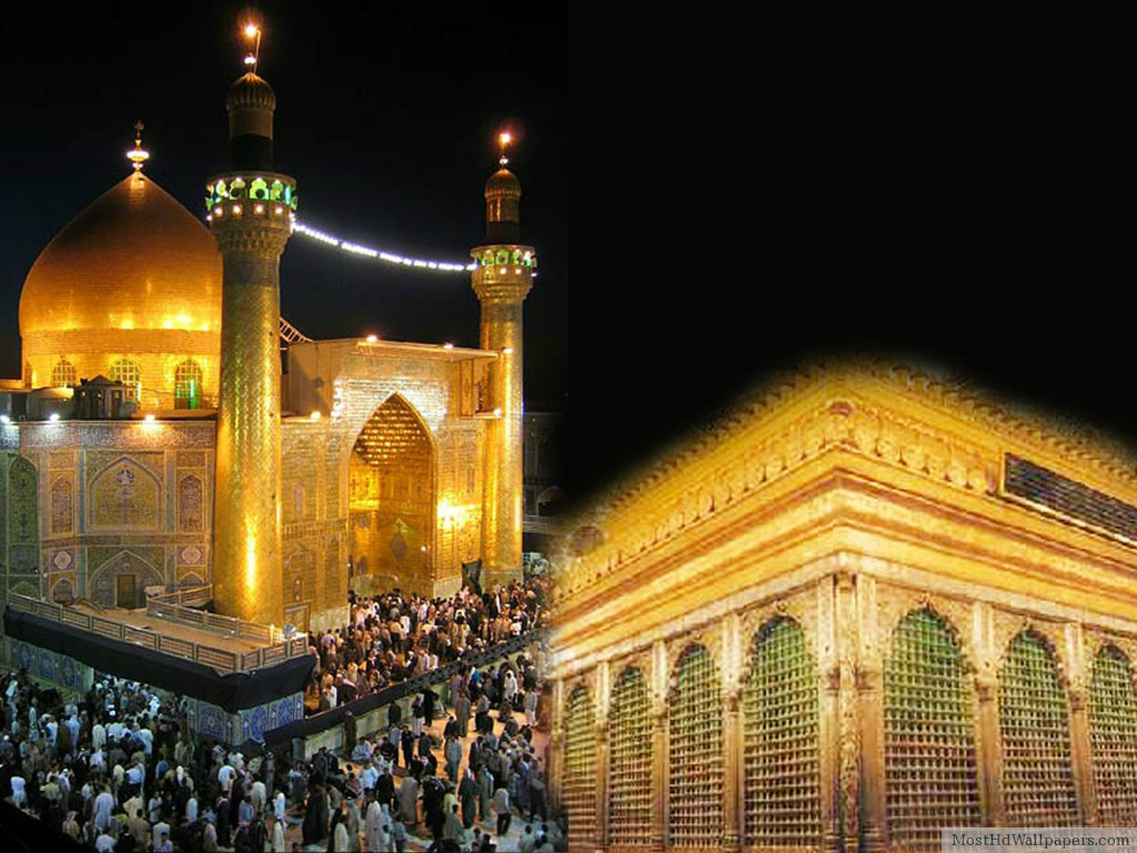 Karbala Wallpapers - Imam Hussein Mosque Karbala , HD Wallpaper & Backgrounds