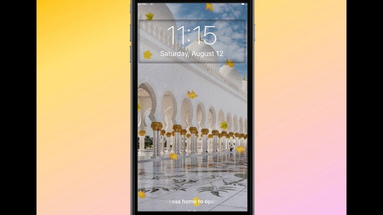Islamic Wallpaper And Lock Screen Design For Iphone - Islamic Wallpaper To Phone , HD Wallpaper & Backgrounds